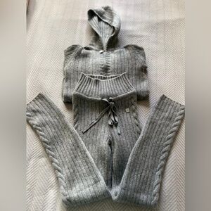 Chanel Cashmere Track Suit